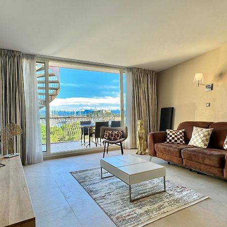 Penthouse Vue Mer Avec Rooftop,Jacuzzi,Et Parking Prive 앙티브 외부 사진